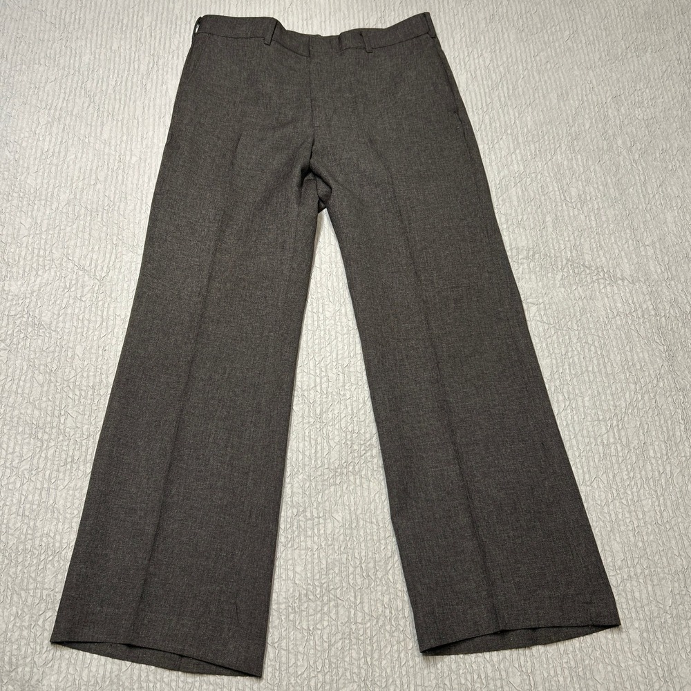 Vintage Levis Action Slacks Mens 32x30 Brown Tailored Straight Leg Dress Pants